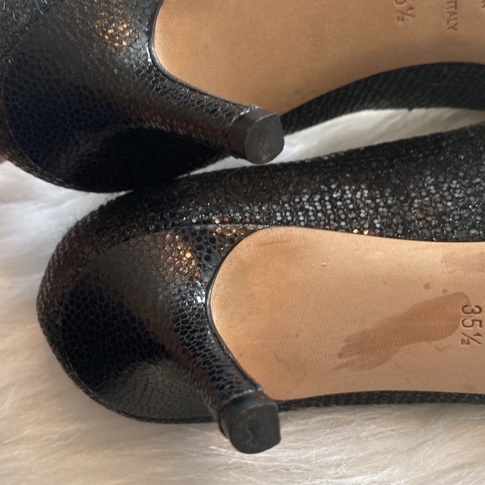 JIMMY CHOO glitter pumps size 35.5 - Picture 7 of 8